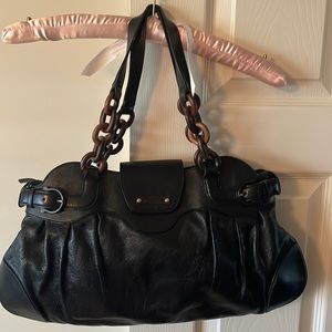 Ladies Ferragamo Marisa bag blk med size